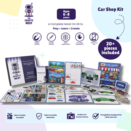 Car Shop Kit | Ages 6-8