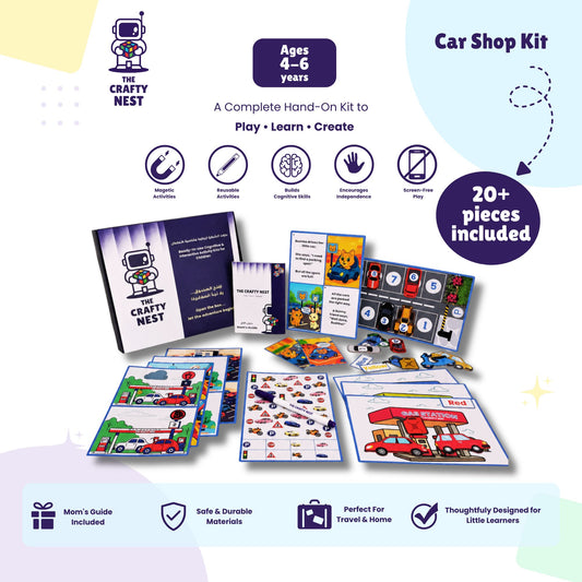 Car Shop Kit | Ages 4-6