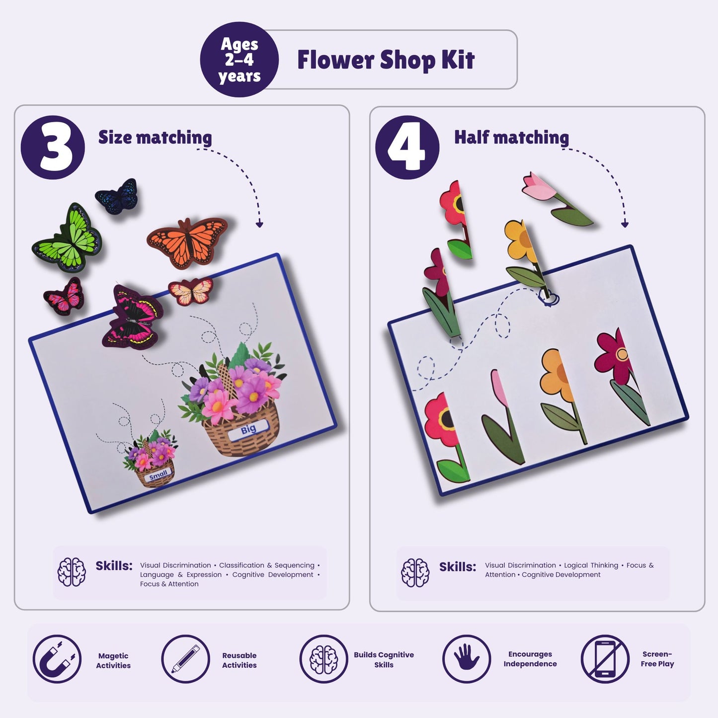Flower Shop Kit | Ages 2–4