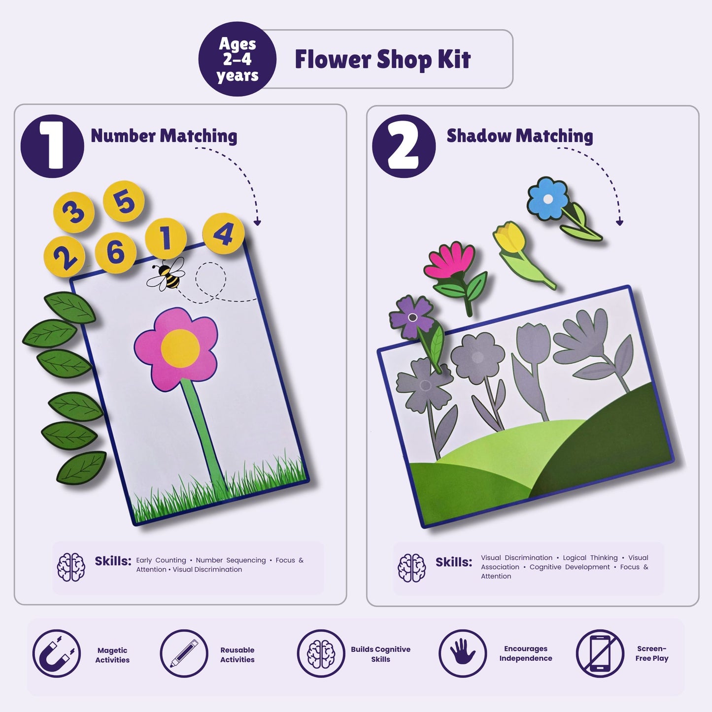 Flower Shop Kit | Ages 2–4