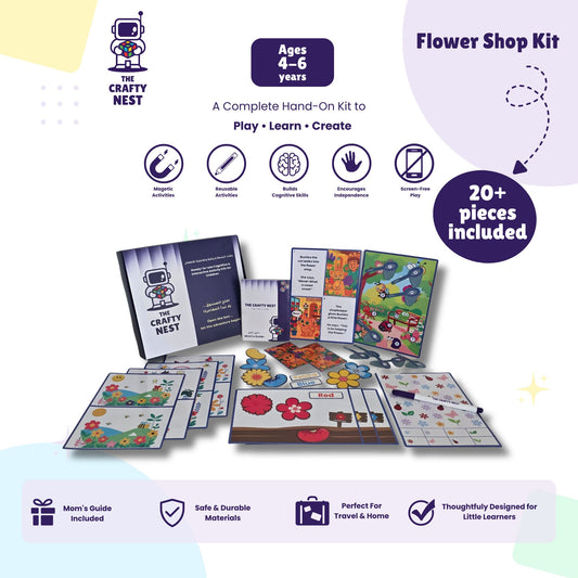 Flower Shop Kit | Ages 4-6