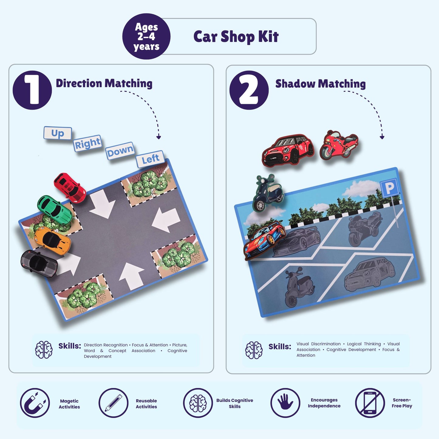 Car Shop Kit | Ages 2–4