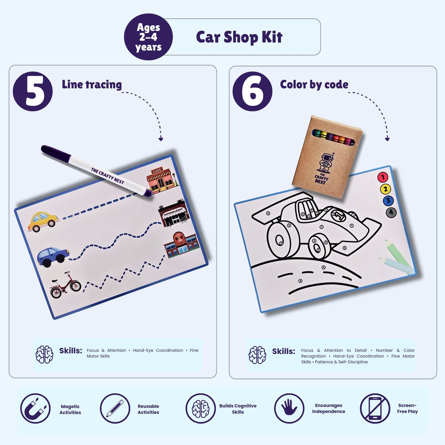 Car Shop Kit | Ages 2–4